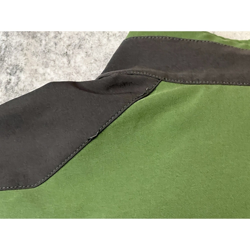 The North Face Apex Jacket Mens Medium Green Full Zip Softshell Bionic - Picture 9 of 9